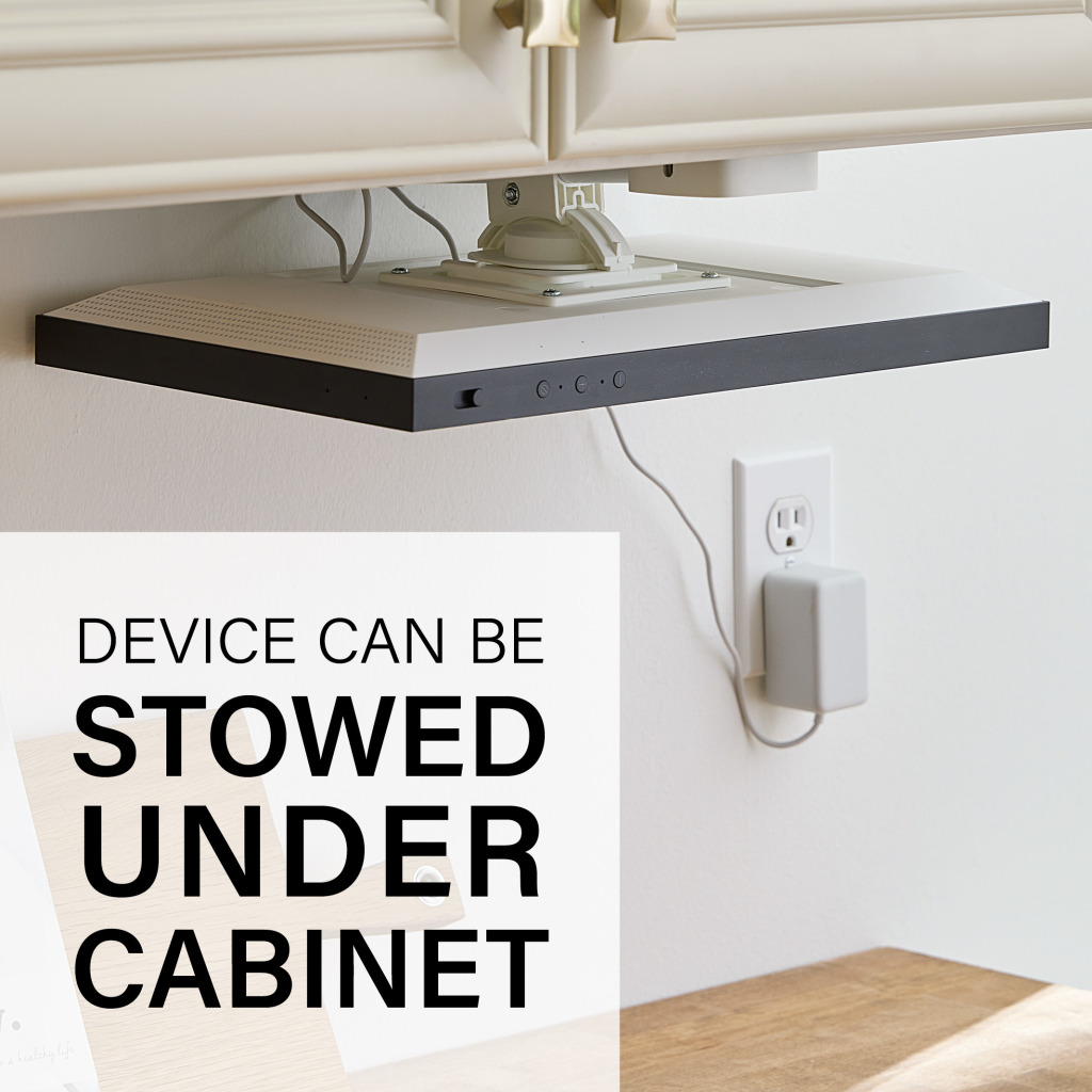 MEHUCM, stow device under cabinet