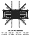 MFLF1, Supported VESA patterns