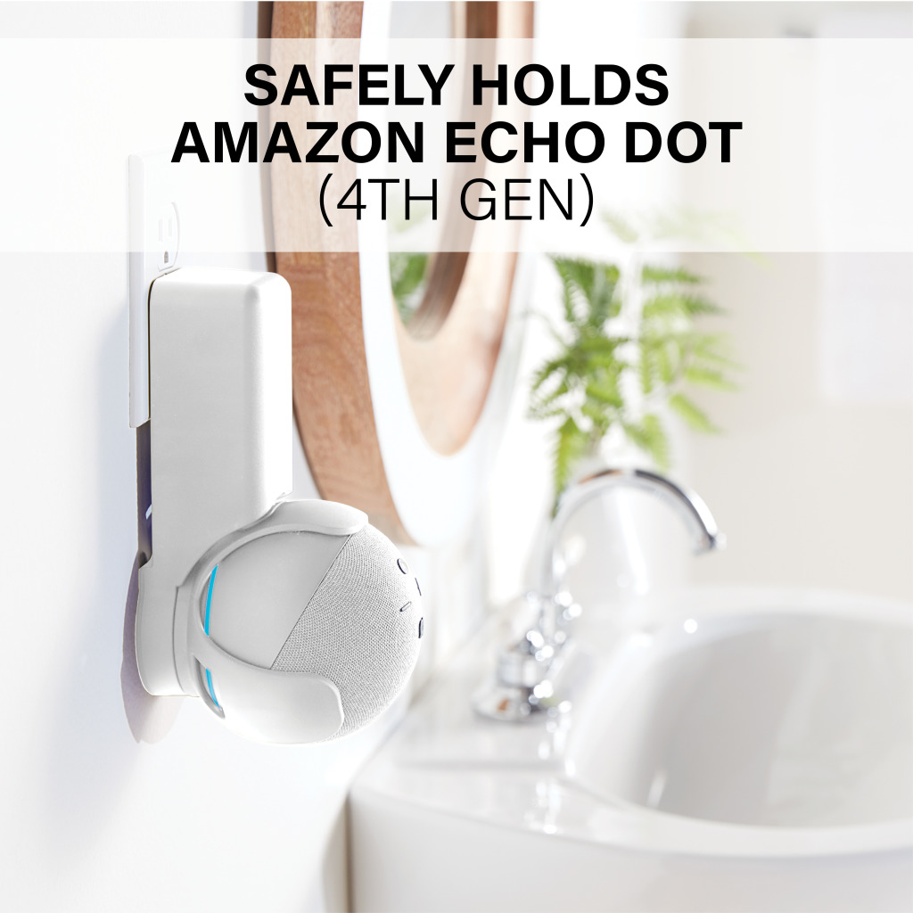 WSEDH1, Safely holds Amazon Echo Dot 4th Gen