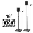 WSSA1-B1 16" Height Adjustment