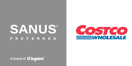 Sanus Preferred and Costco Logo