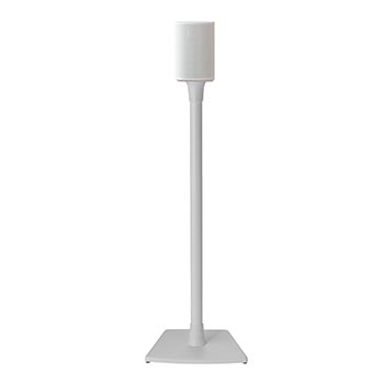 White WSSE11 Fixed-Height Speaker Stands Product Shot