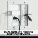 BSA-IWP1, Dual outlets power multiple devices