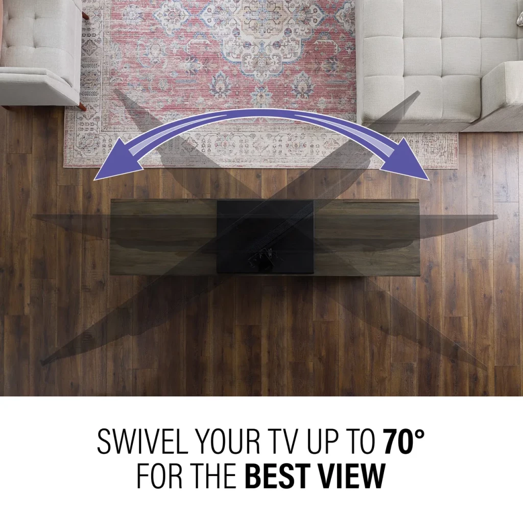 BSTV2, Swivel for the best view