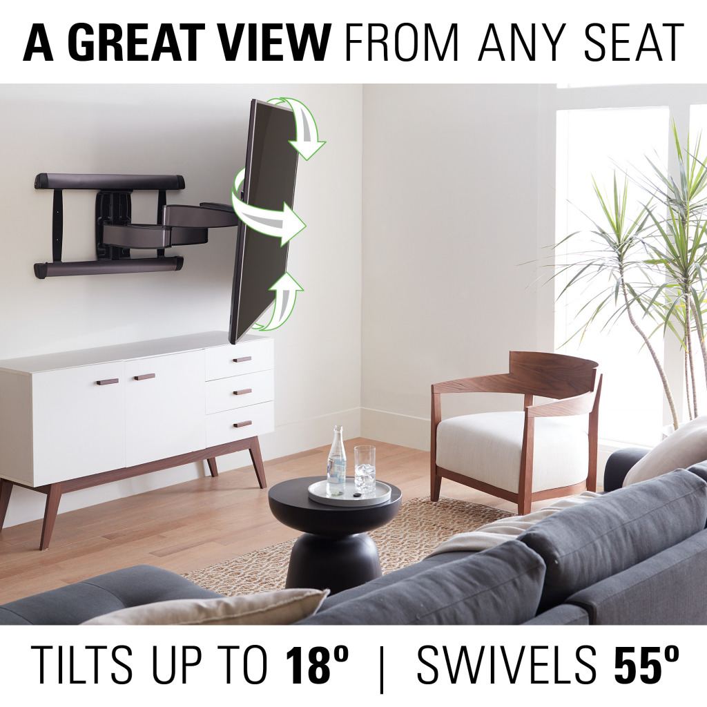 The Advanced Full Motion Mount Unites High End Performance With