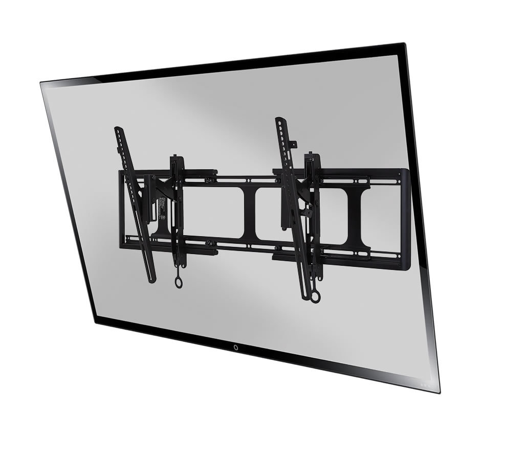 SANUS Elite Advanced Tilt TV Wall Mount For Most 46 95 TVs Extends 5.9  for Easy Cable Access and Max Tilt Black BXT3-B1 - Best Buy