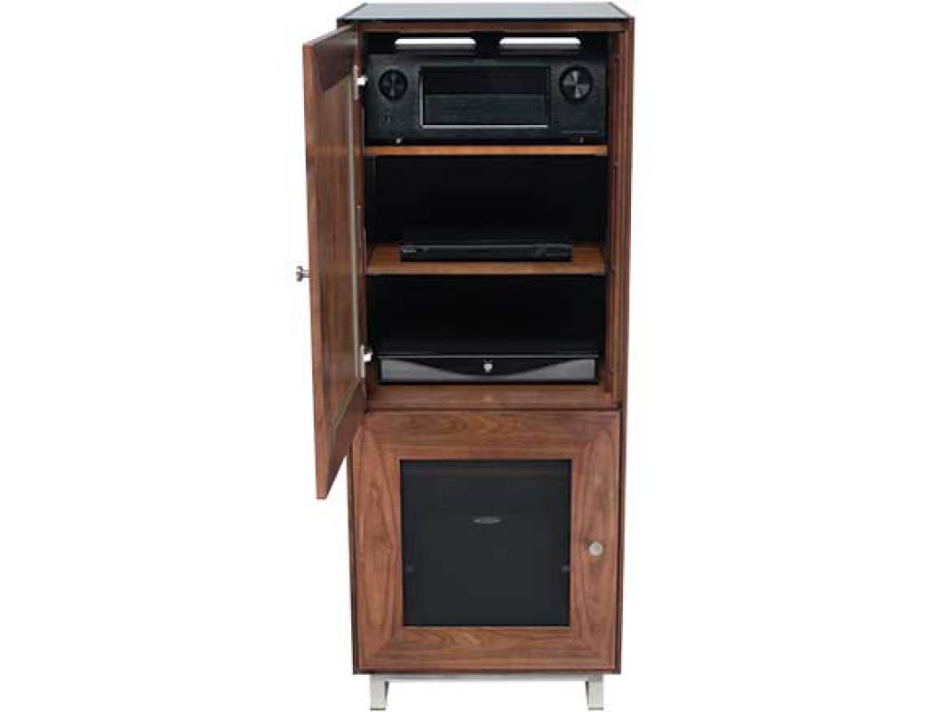 CADENZA53-NW Natural Walnut Front with components