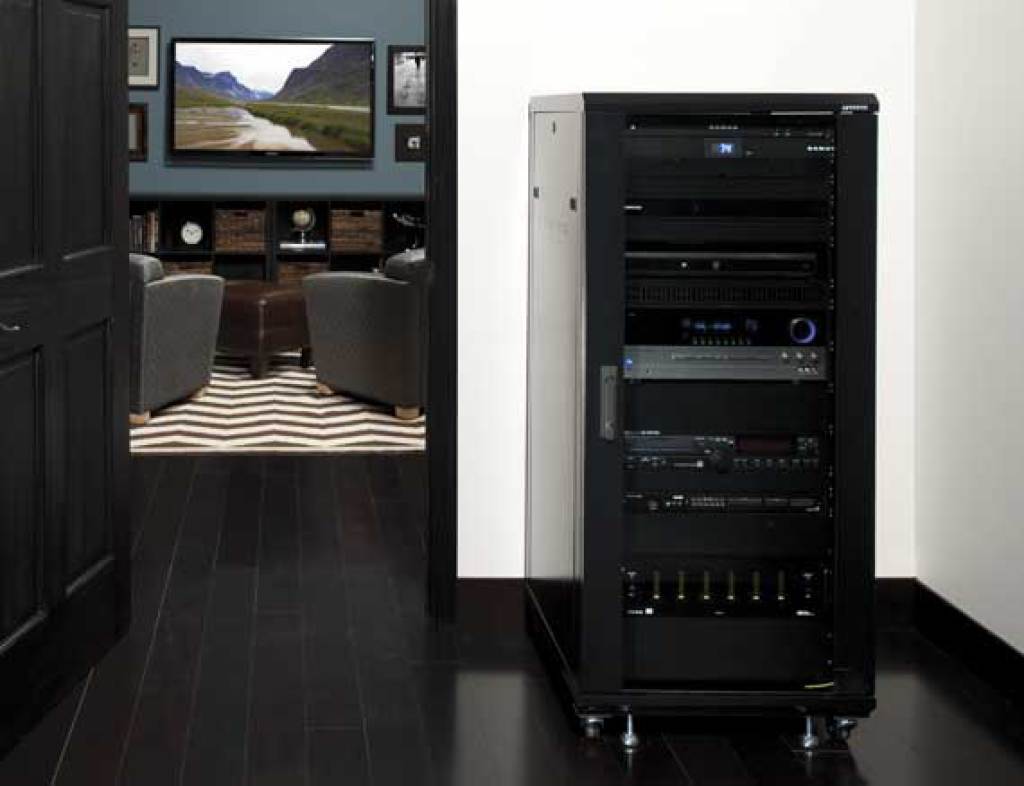 27U AV Rack Audio Component Rack and Home Theater