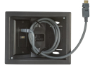 ELM803-B1, Black, Front with cable