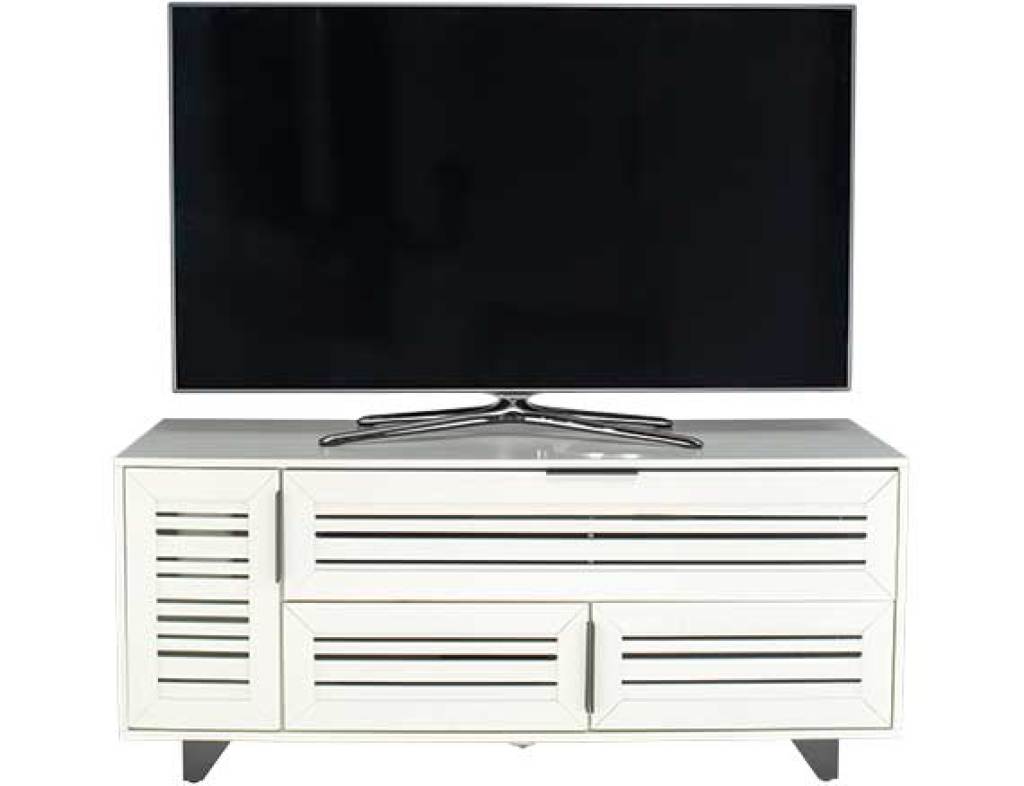 JUNIPER52-AW Antique White Front with TV
