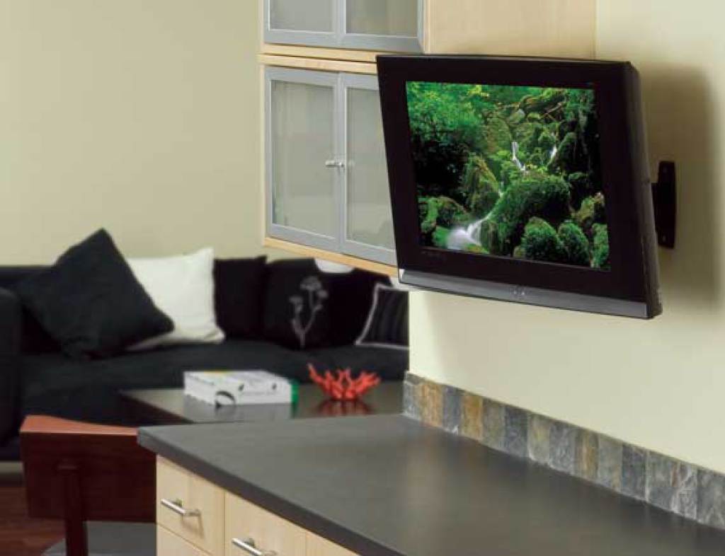 Sanus Swivel Tv Base For 32 65 Tvs Designed To Be Sonos Playbase Compatible