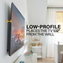 MFLD1, Low-profile places the TV 1.32" away from wall