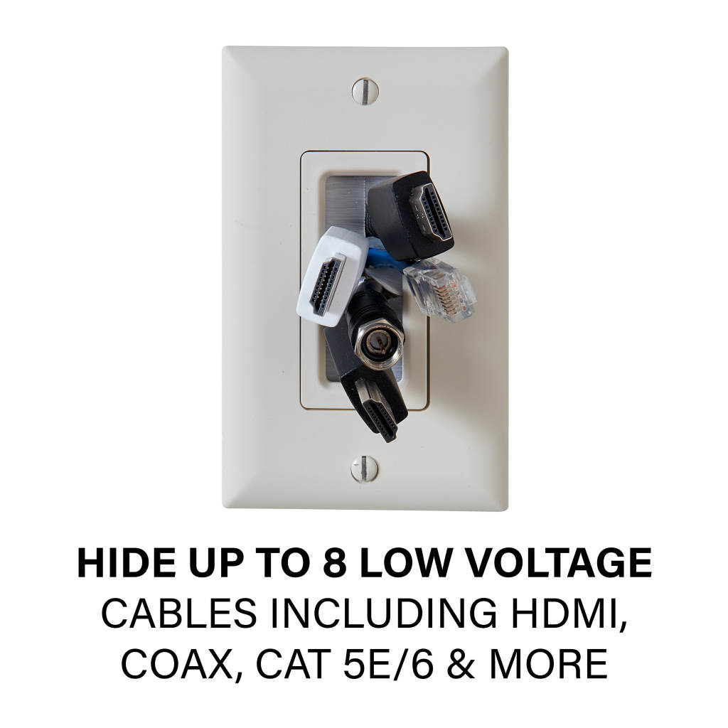 SA-IWCM1, Hide up to 8 low voltage cables