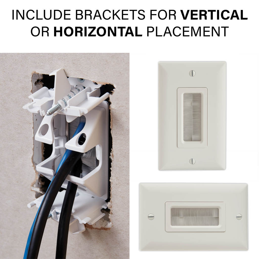 SA-IWCM1, vertical or horizontal placement