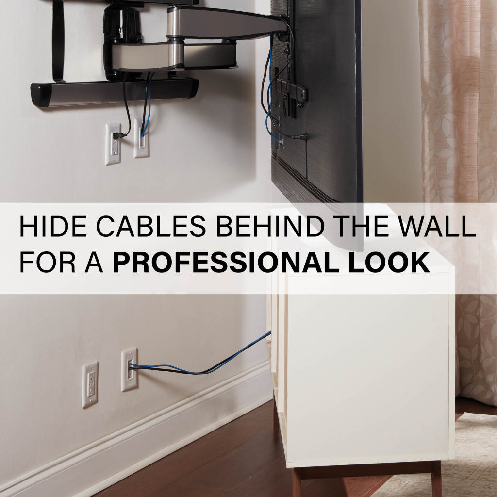 How to Hide TV Wires, Create a Seamless Look