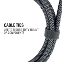 SAC-21HDMI3, Cable ties