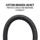 SAC-21HDMI3, Cotton braided jacket