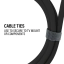 SAC-21HDMI4, Cable ties