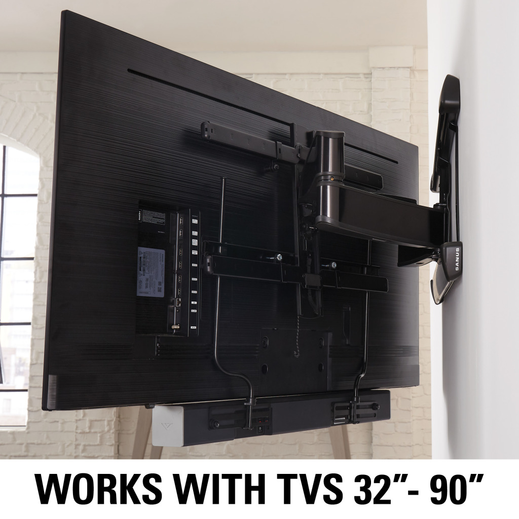 tv bracket with soundbar mount