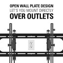 VDLT16, Open wall plate design lets you mount directly over outlets