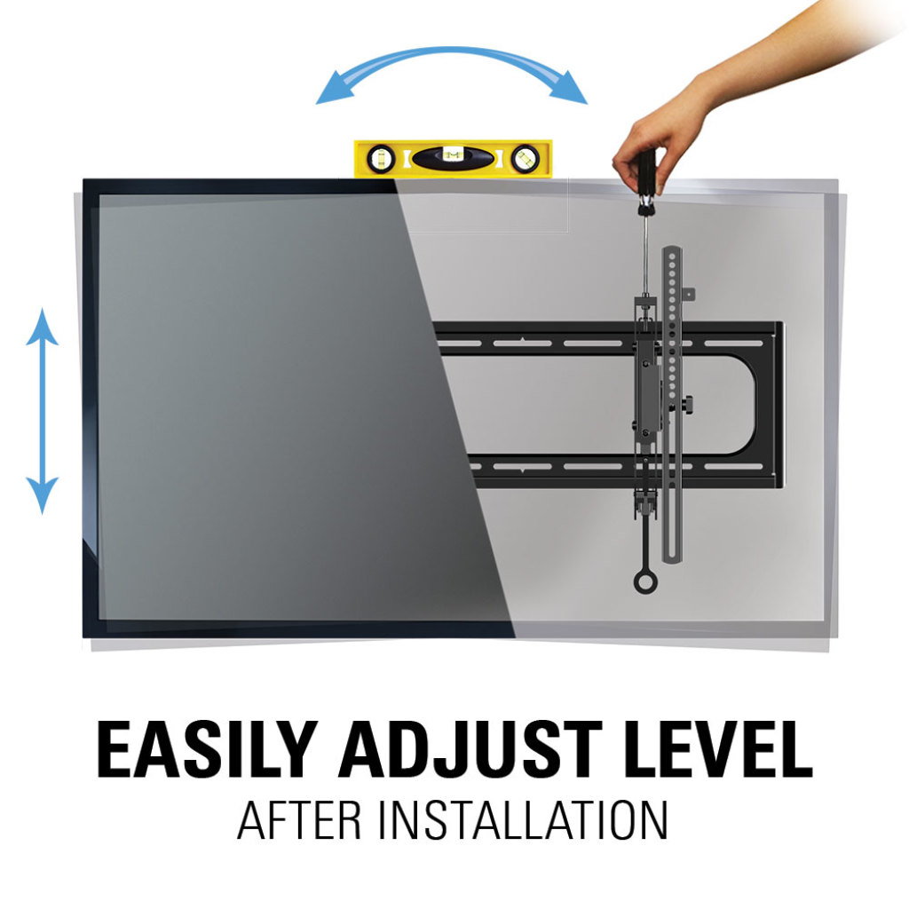 How to Level Tv on Wall Mount  
