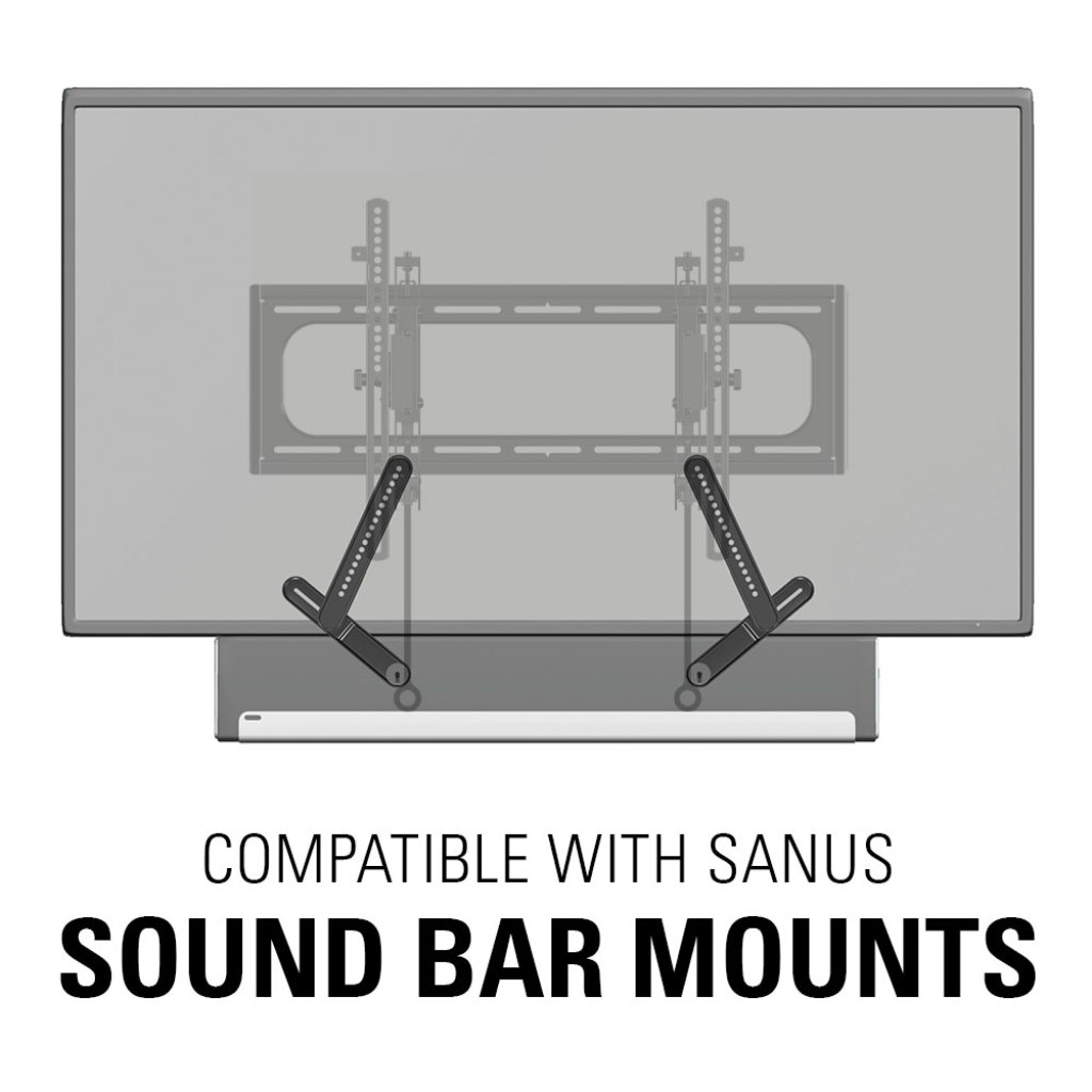 VDLT16, Compatible with SANUS sound bar mounts