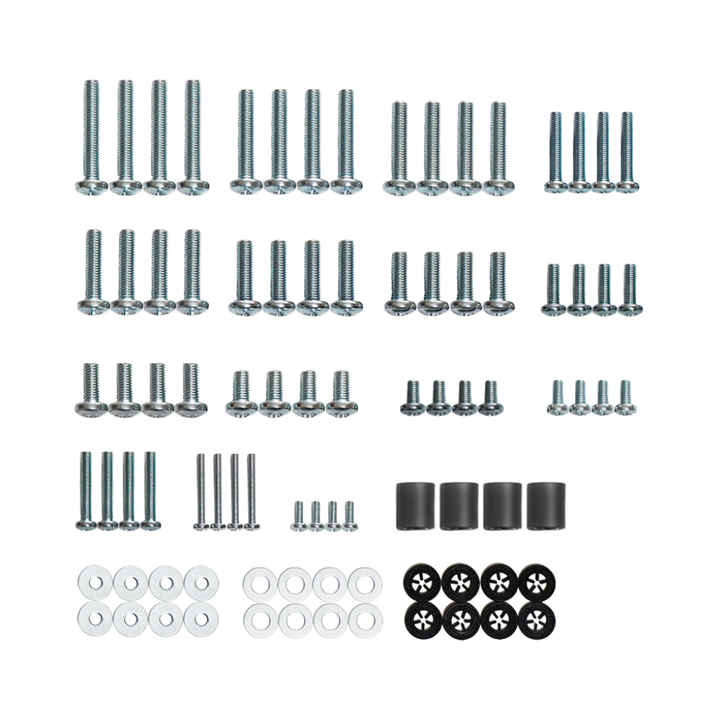 Sanus 3-Piece 3-3/4-in x 8.75-in Plastic White Flat Screen Tv Kit