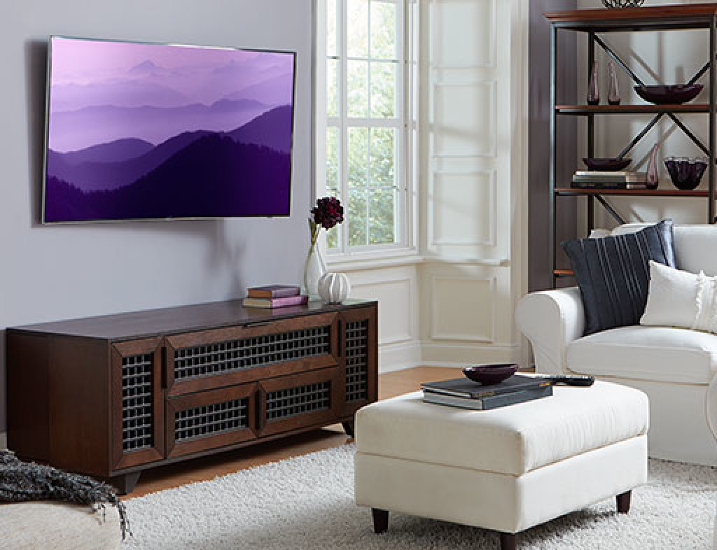 SANUS Curved Swiveling Wall For TVs