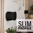 WSFME32, Black, Slim profile