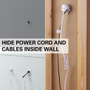 WSIWP1 Hide power cord and cables inside wall