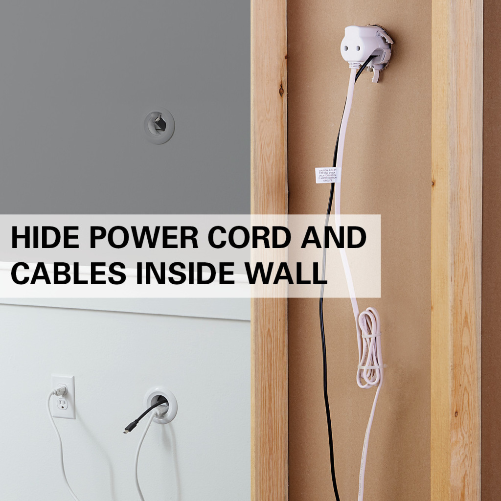 How Can I Hide My TV and Speaker Cords?