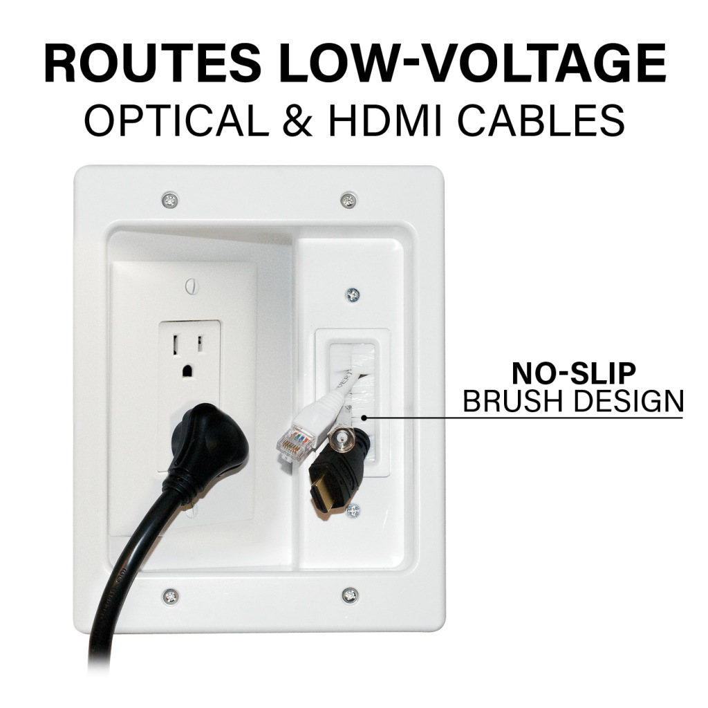 How to Hide Wiring: Speaker and Low-Voltage Wire (DIY)