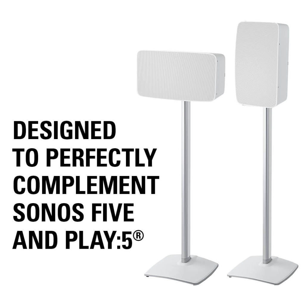 Wireless Speaker Stands designed for Play:5