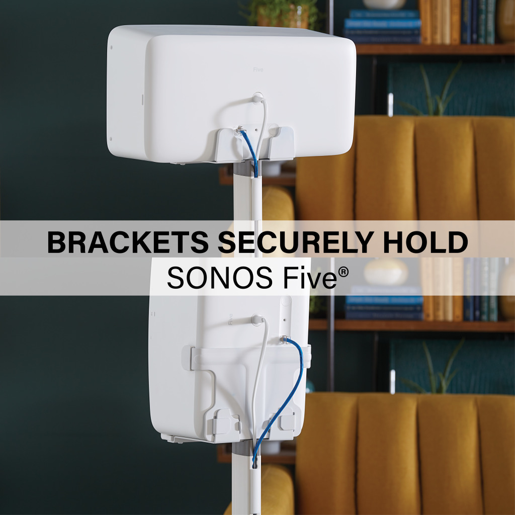 WSS52, Brackets securely holds Sonos Play 5