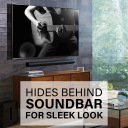 WSSAWM1, Hides behind soundbar for sleek look