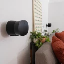 WSWME31, Black, Mounted on wall with speakers