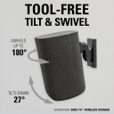 WSWMU2 tool-free tilt & swivel