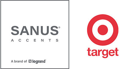 Sanus Accents and Target logo
