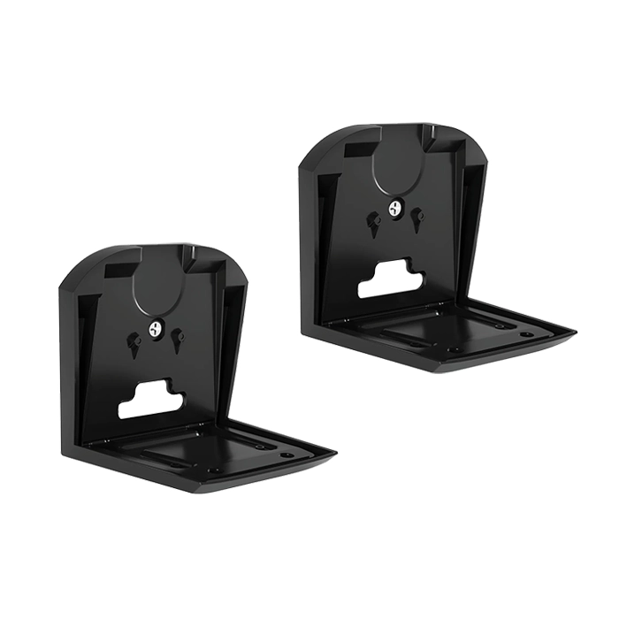 Black WSFME32 Adjustable Speaker Wall Mounts Product Shot