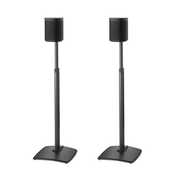 Black WSSA2 Speaker Stands Product Shot