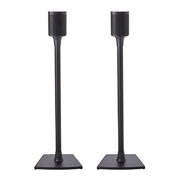 Black WSS21 Speaker Stands Product Shot