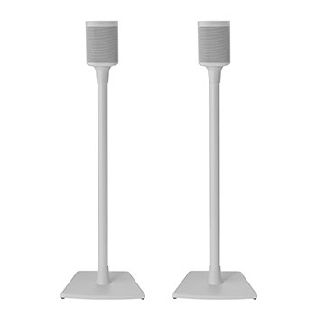 White WSS21 Speaker Stands Product Shot